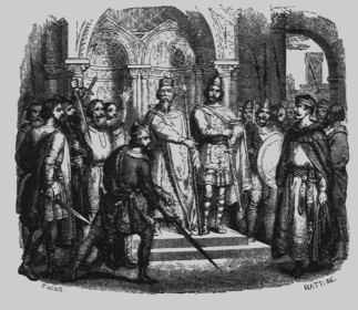 Desiderius at Court illustration